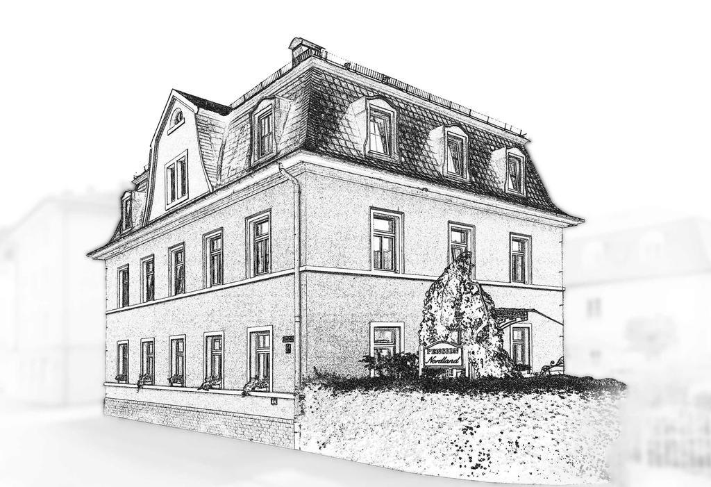 Pension Villa Nordland バート・キッシンゲン エクステリア 写真